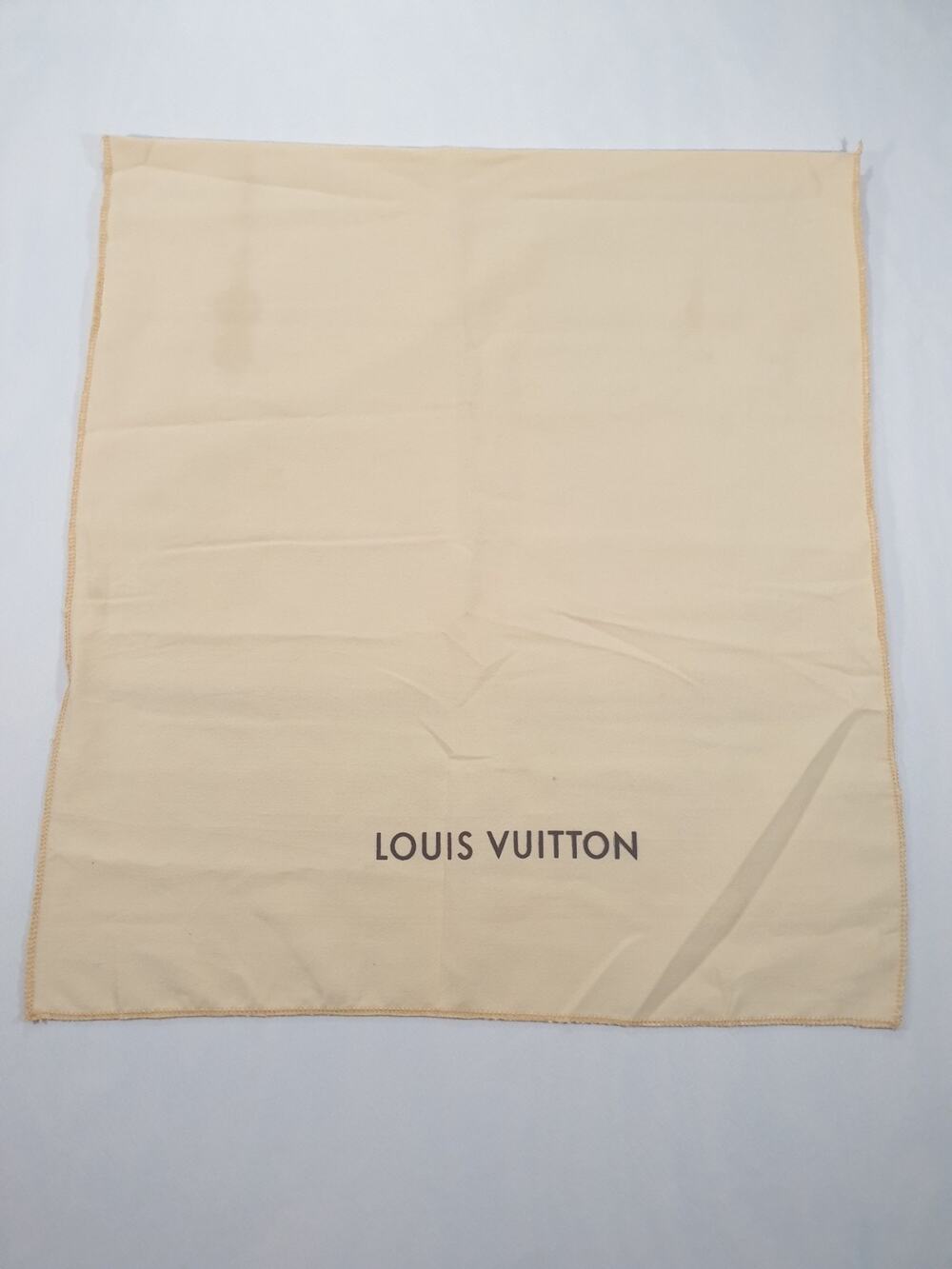 Authentic Louis Vuitton Extra Large Cotton Envelope Dust Bag 23.5" x 25"